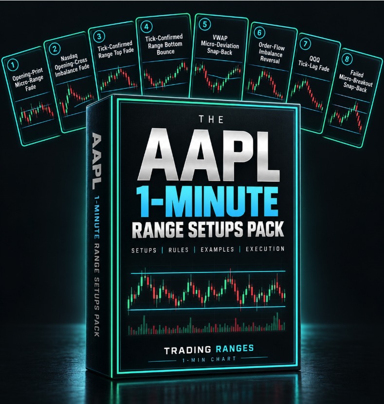 The AAPL 1-Minute Range Setups Pack cover