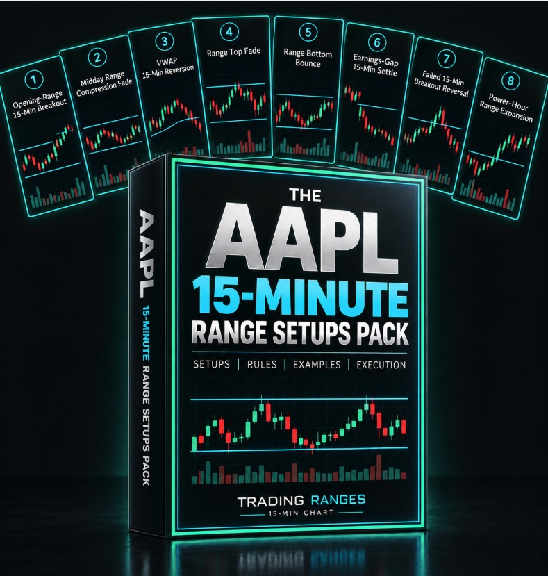 The AAPL 15-Minute Range Setups Pack cover