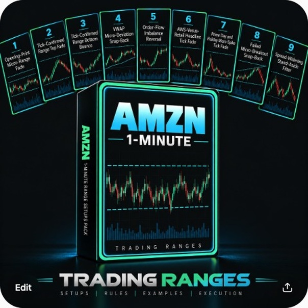 The AMZN 1-Minute Range Setups Pack cover