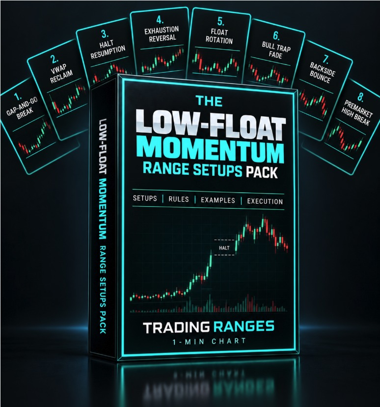 The Low-Float Momentum Range Setups Pack cover