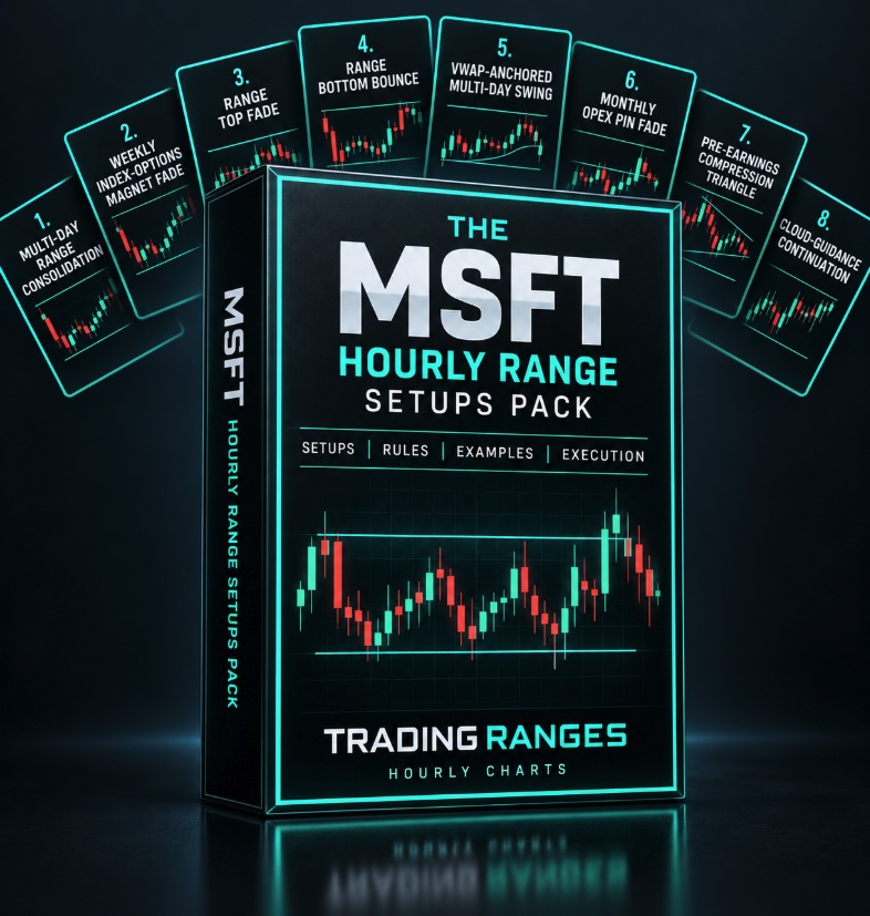 The MSFT Hourly Range Setups Pack cover