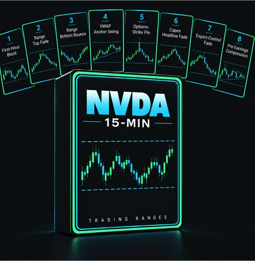 The NVDA 15-Minute Range Setups Pack cover