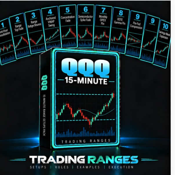 The QQQ 15-Minute Range Setups Pack cover