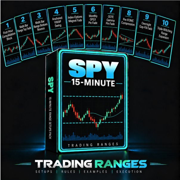 The SPY 15-Minute Range Setups Pack cover