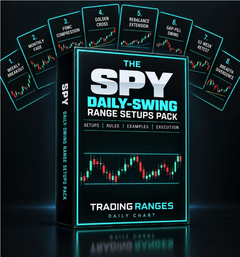 The SPY Daily-Swing Range Setups Pack cover
