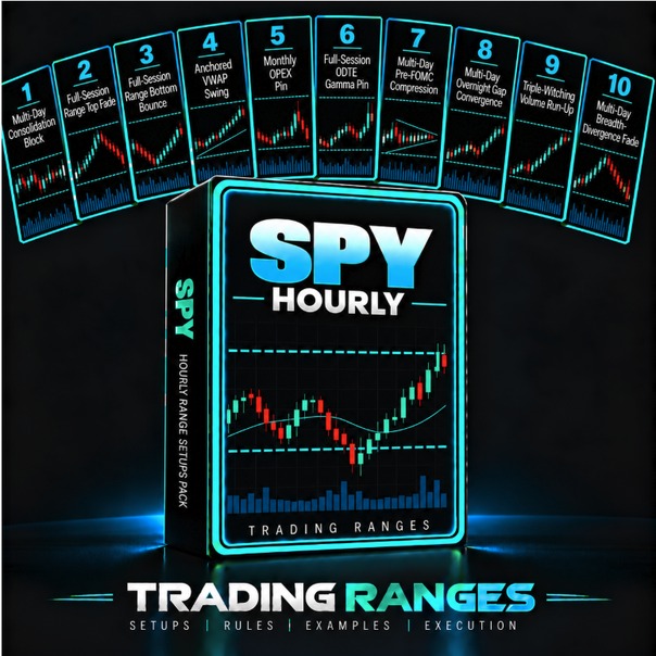 The SPY Hourly Range Setups Pack cover