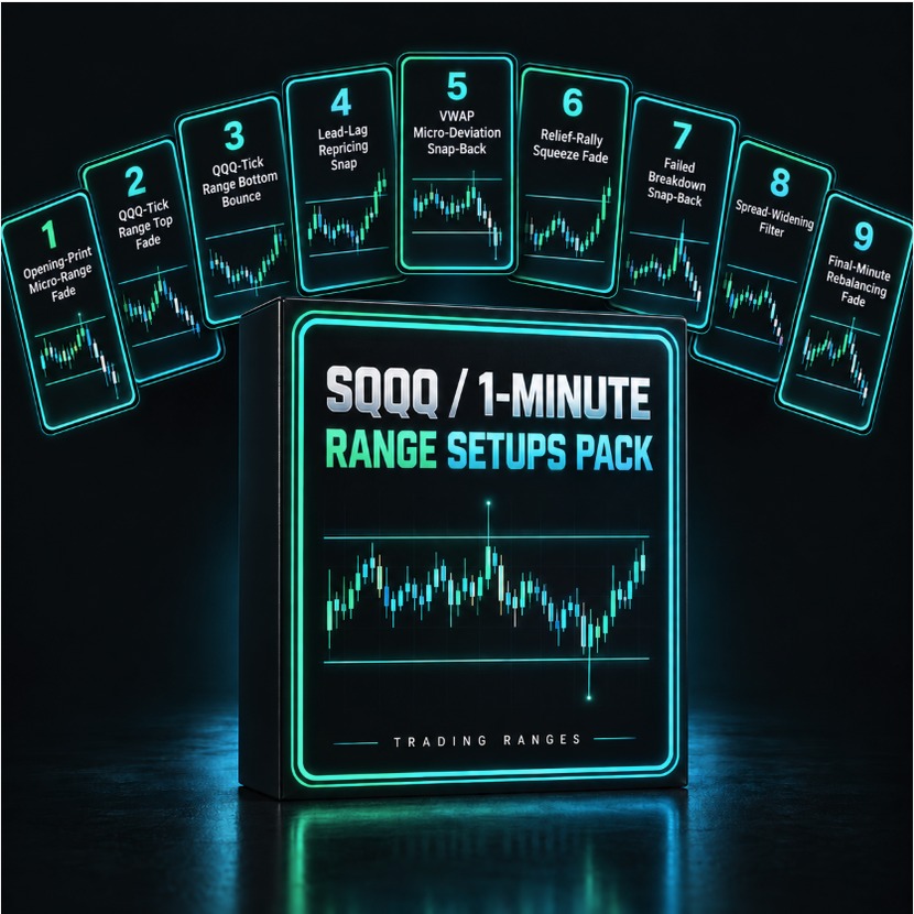 The SQQQ 1-Minute Range Setups Pack cover