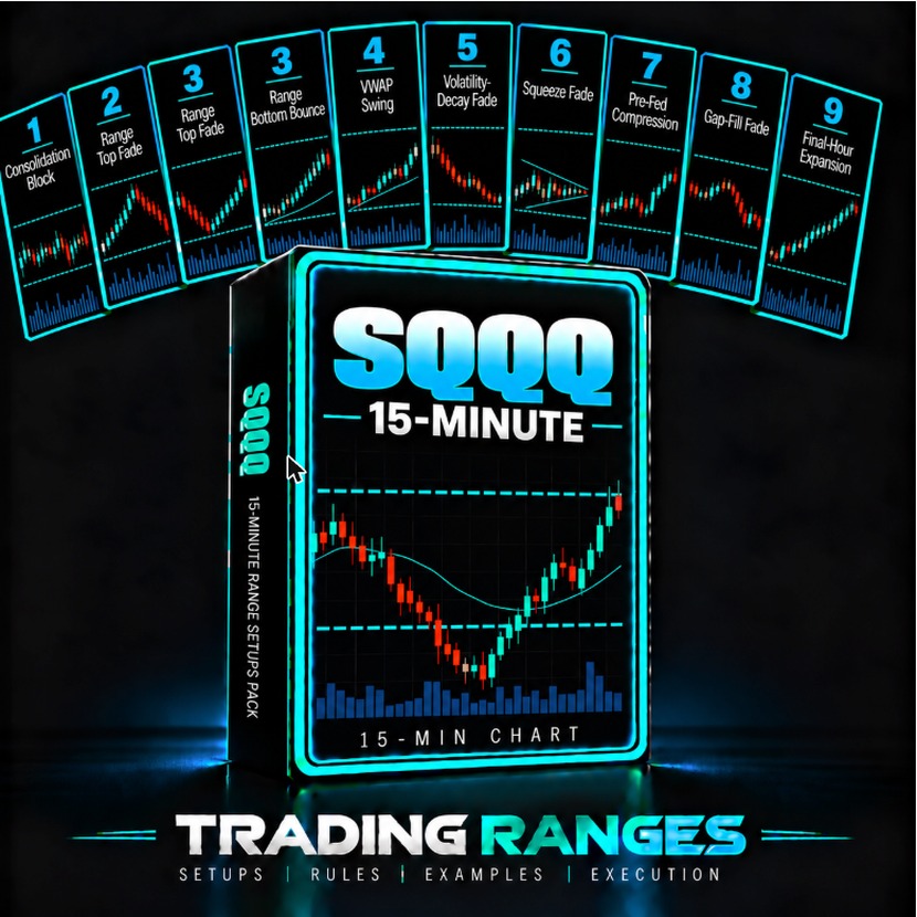 The SQQQ 15-Minute Range Setups Pack cover