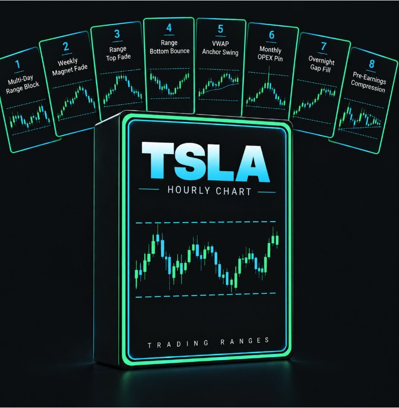 The TSLA Hourly Range Setups Pack cover